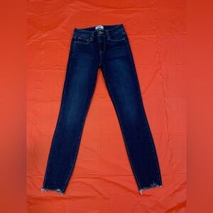 PAIGE Women's Deep Indigo Skinny Jeans